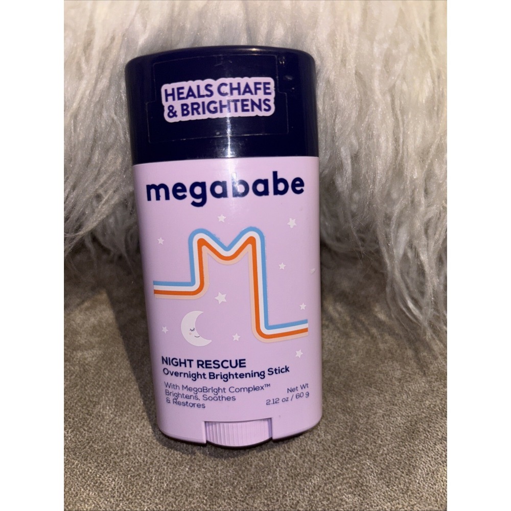 Megababe Night Rescue Overnight Brightening Stick 2.12oz/60g Soothes